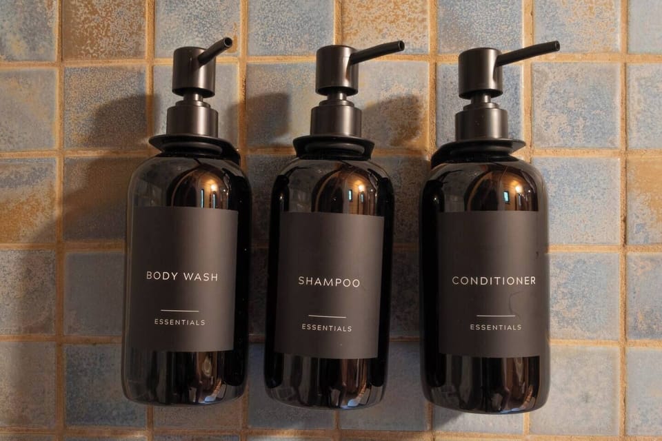 Bathroom essentials provided