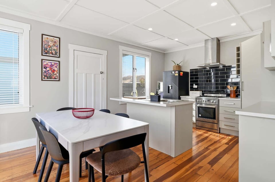 Open plan kitchen / dining ensures a good social space