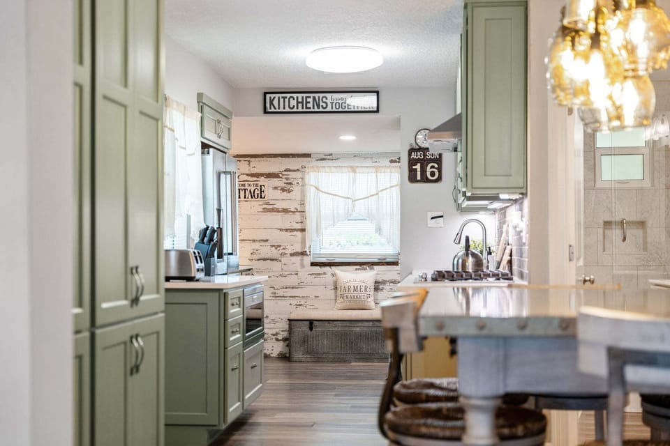 Plenty of counter space