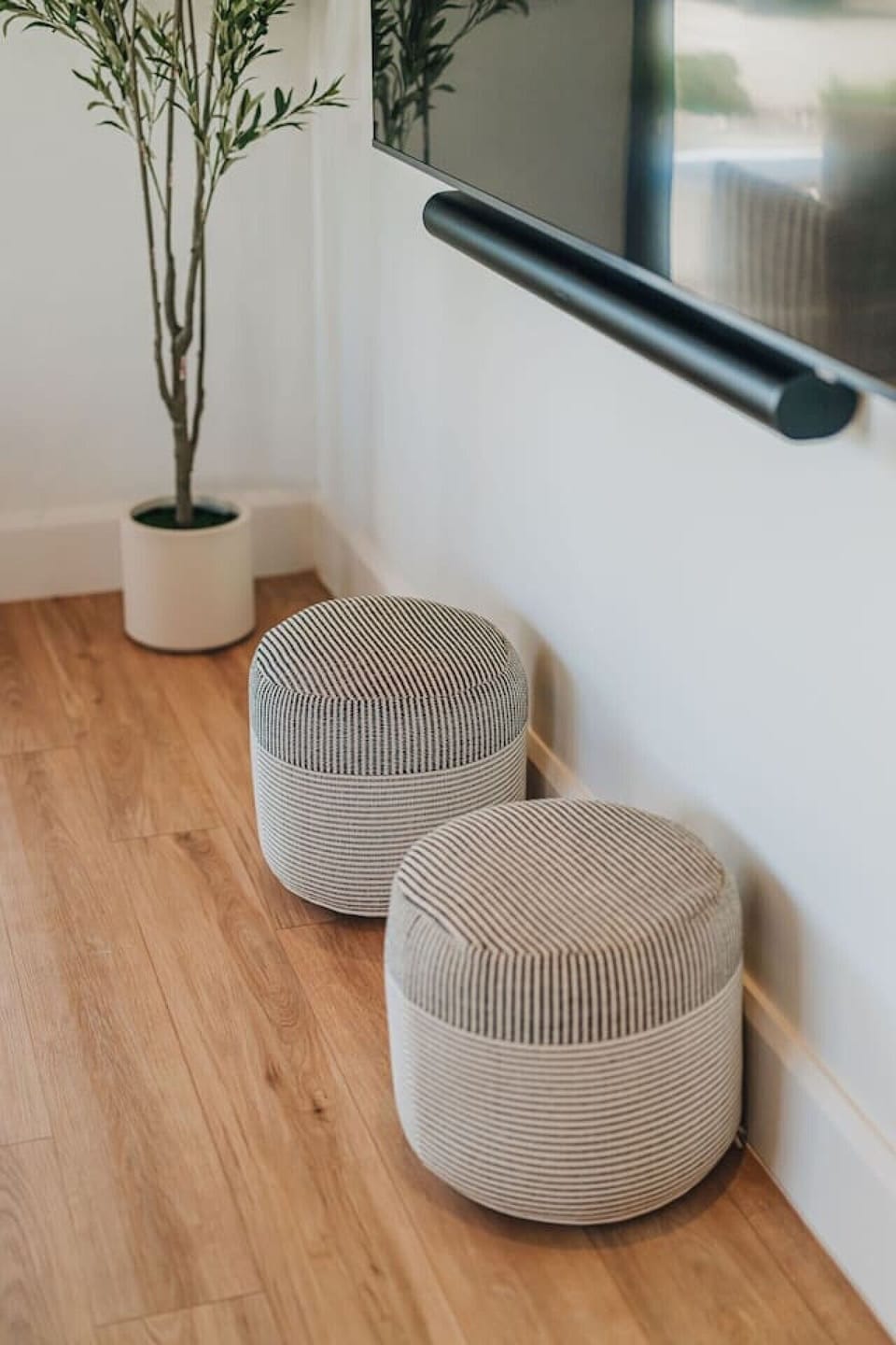 The contemporary designer furnishings, premium finishes, and carefully curated amenities create a warm, sophisticated atmosphere that immediately feels like home.