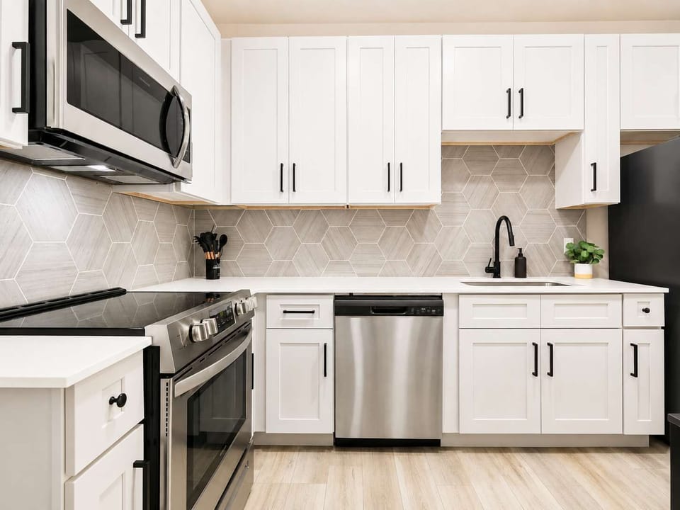 Fully equipped kitchen