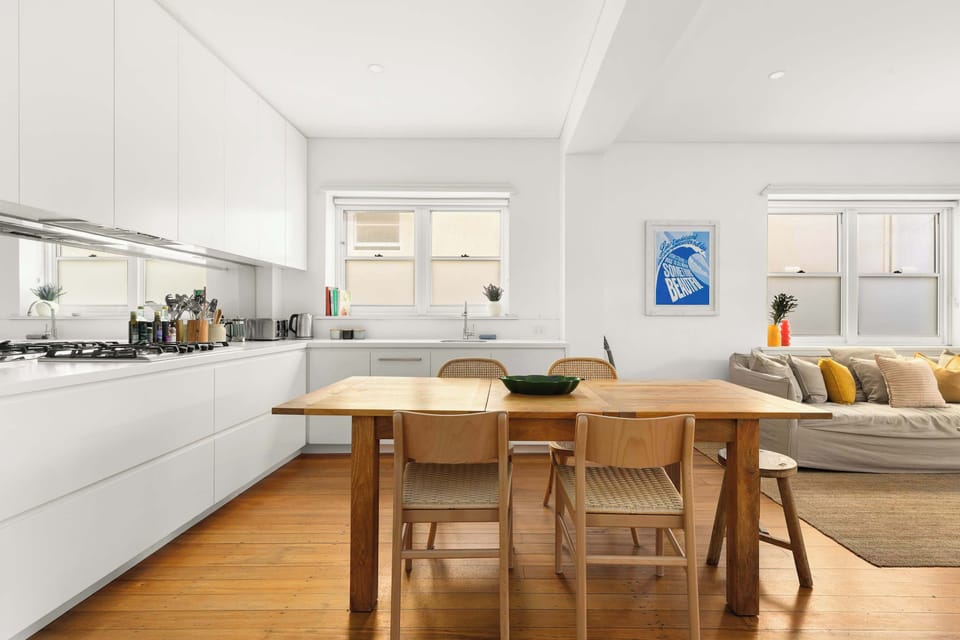 Kitchen and dining space