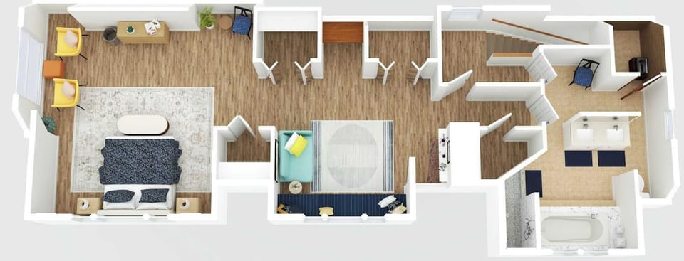 House, Multiple Beds (Two Tides) | Floor plan