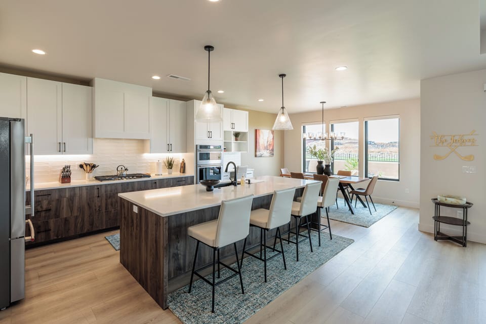 Kitchen and Dining Area