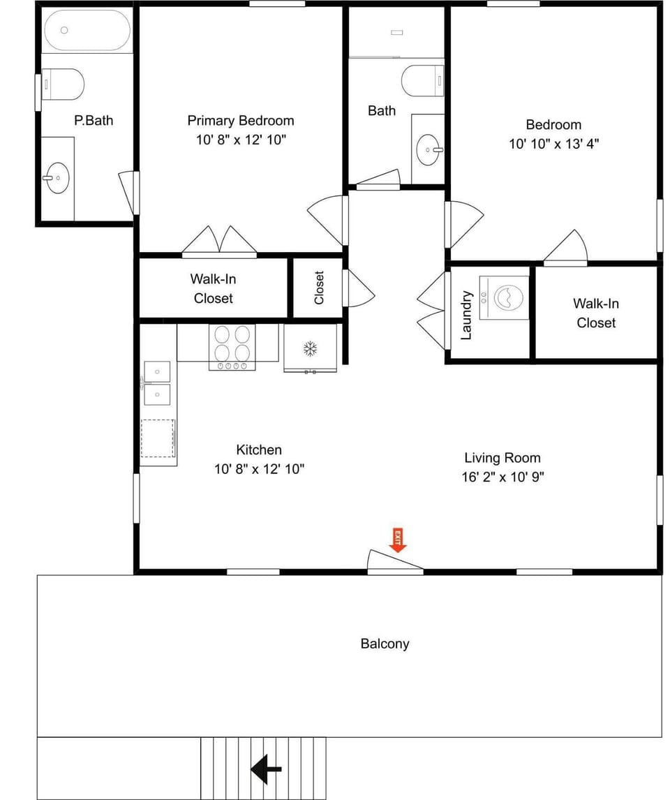 Floor Plan - Second Floor