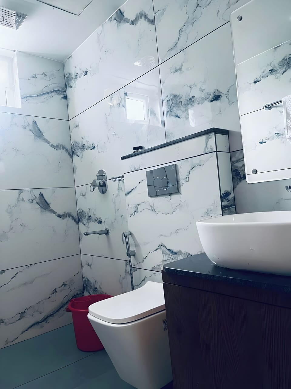 Classic Double Room, Garden View | Bathroom | Shower, towels, soap