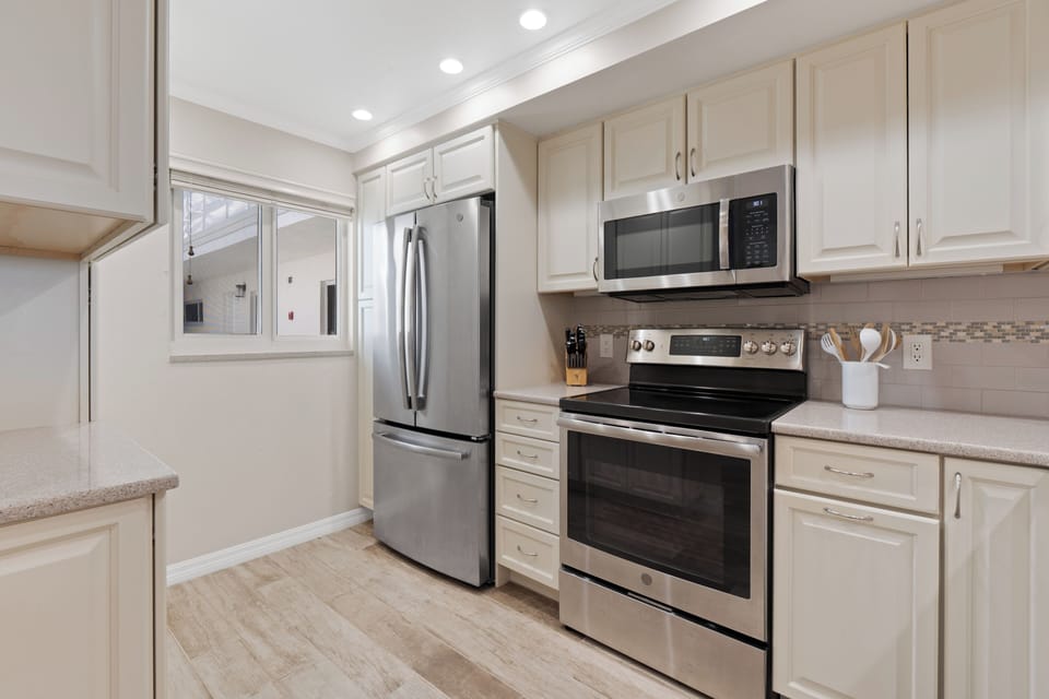 All the appliances you'll need for your stay!