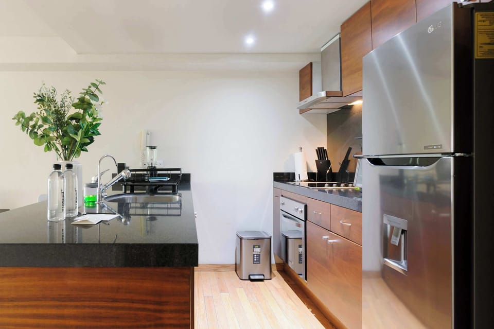 Functional and welcoming kitchen