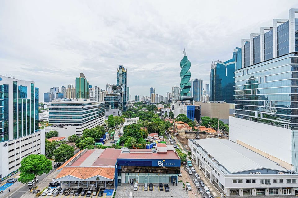 Panoramic view of the city
