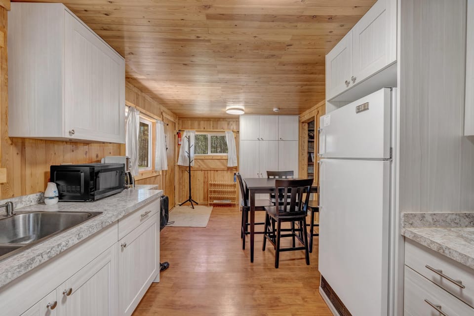 Fully stocked kitchen