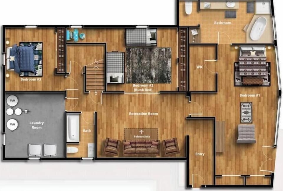 _JPG_ Lower Level - grizzly Lodge