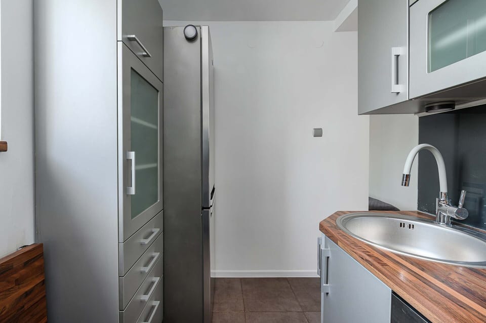 Apartment | Private kitchen | Cleaning supplies