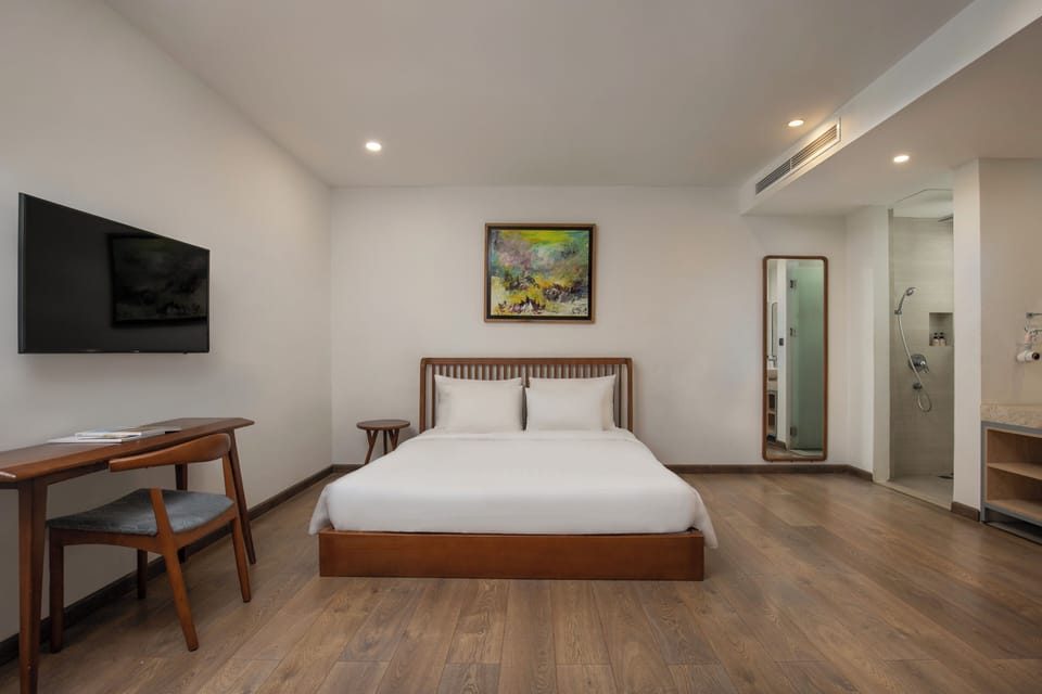 Villa, Beach View | In-room safe, blackout drapes, soundproofing, iron/ironing board