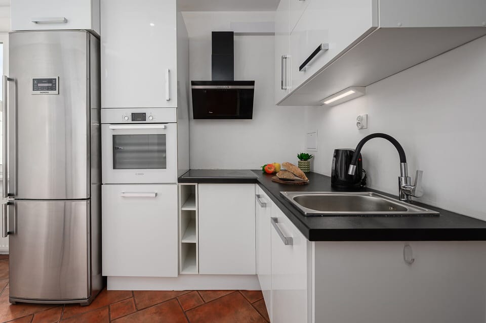 Apartment | Private kitchen | Cleaning supplies
