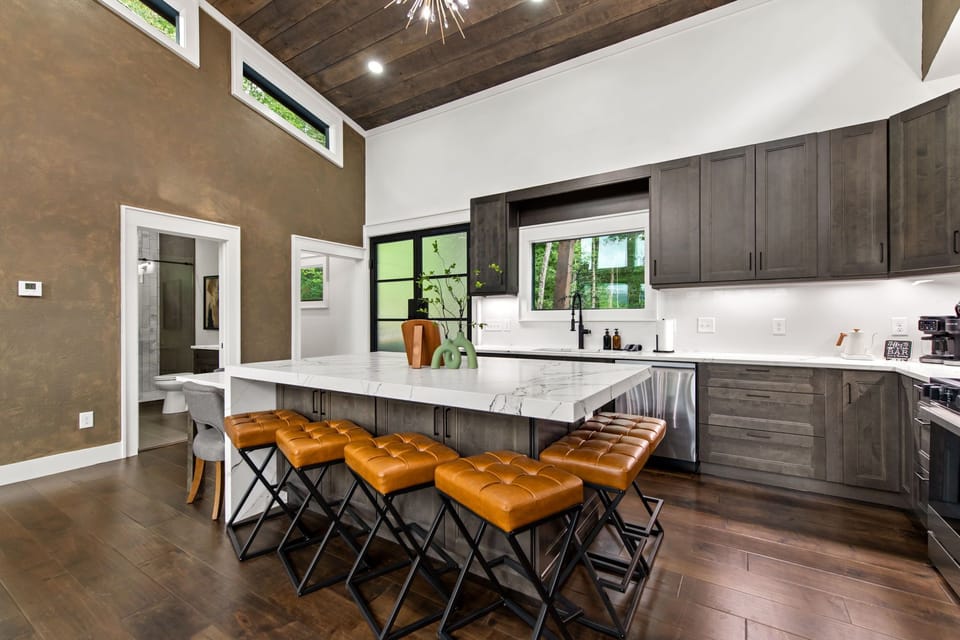 Modern, inviting, and ready for everything from pancake mornings to holiday dinners.