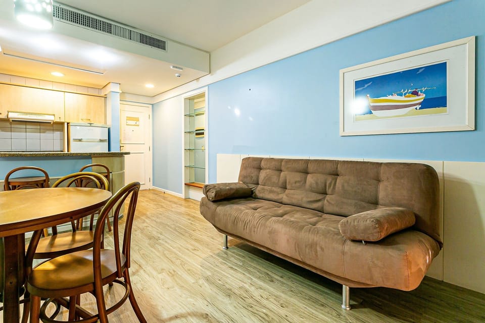 Basic Apartment | Living area | 40-inch TV with digital channels