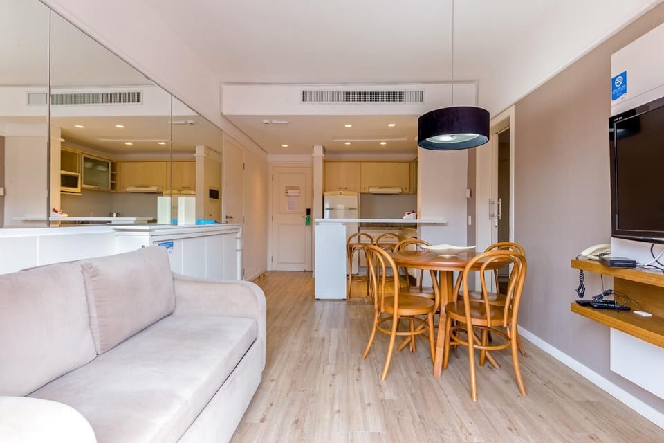 Basic Apartment | Living area | 40-inch TV with digital channels