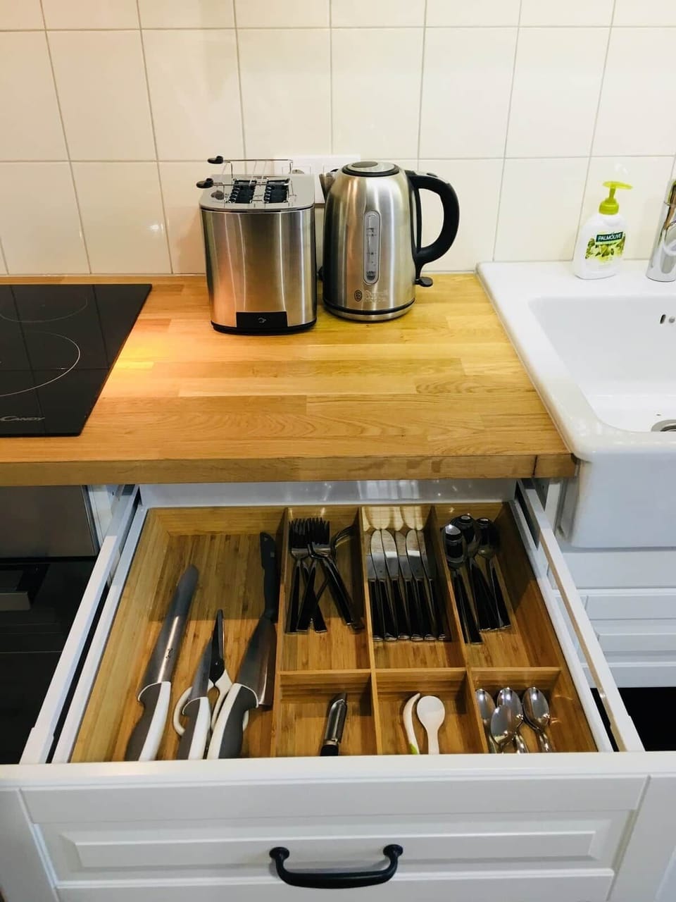 Toaster and water boiler