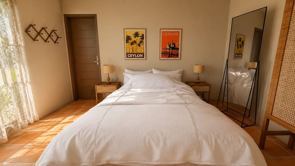 Premium bedding, memory foam beds, in-room safe, desk