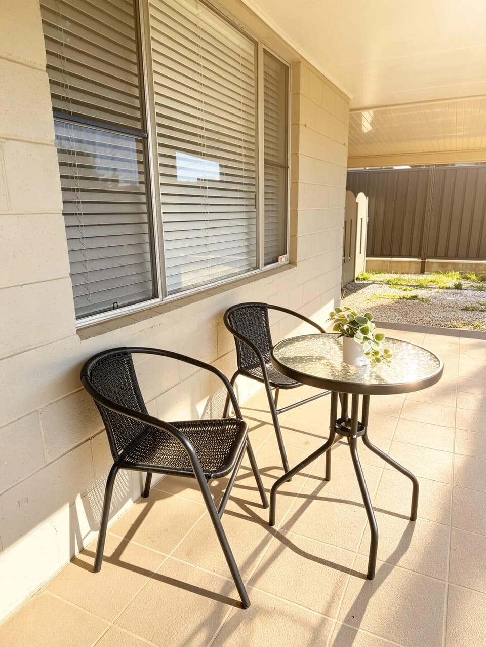Outdoor dining