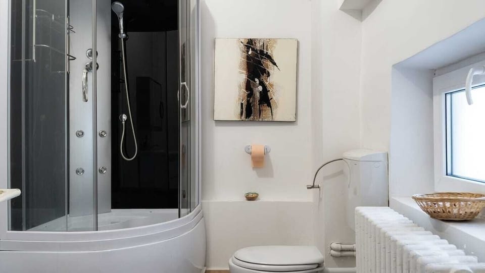 private bathroom inside the ensuite room