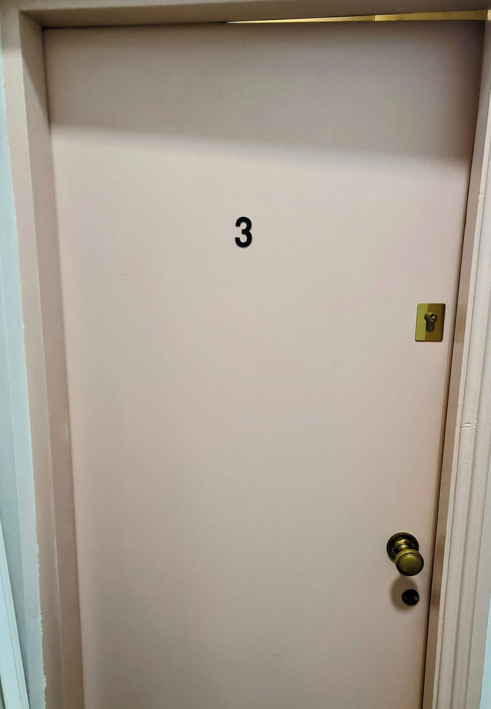 Clearly marked private entry for easy guest arrival