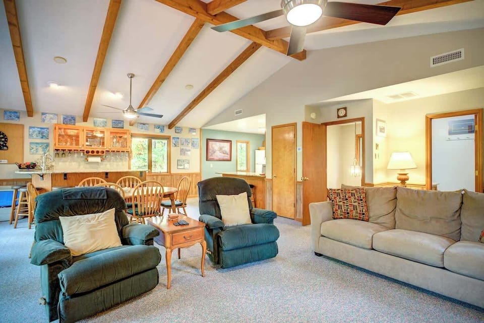 Large Open Concept Living Room