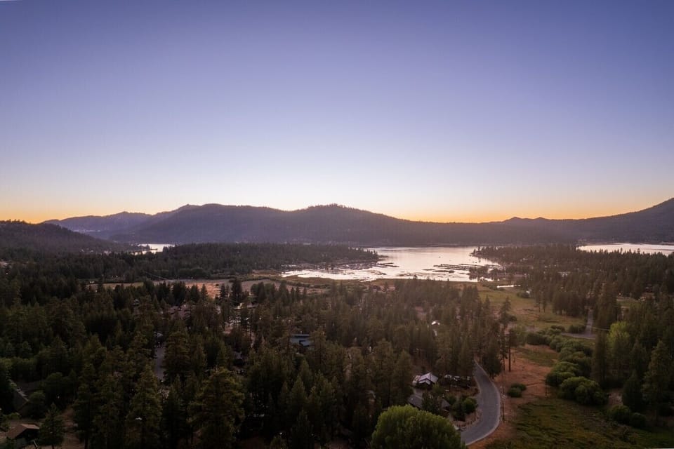 Big Bear Lake Ariel