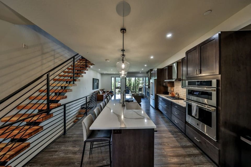 Modern spacious kitchen