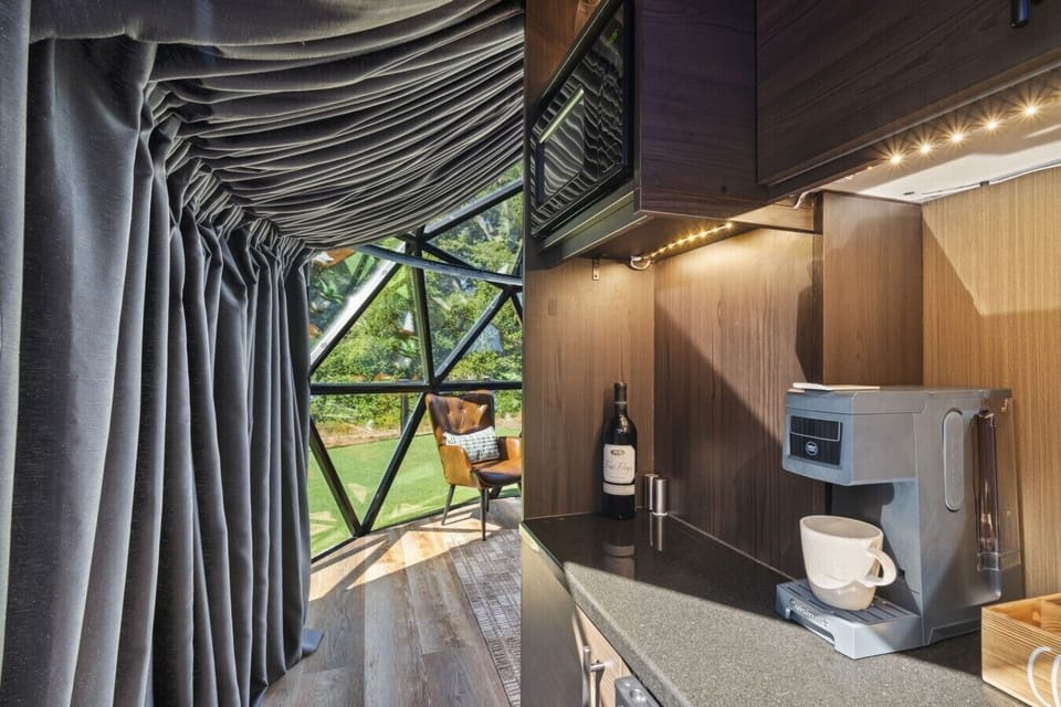 Convenient kitchenette with everything you need for light meals and coffee.