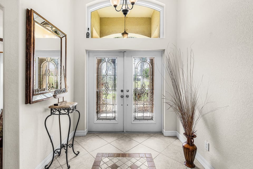 A welcoming front entry!