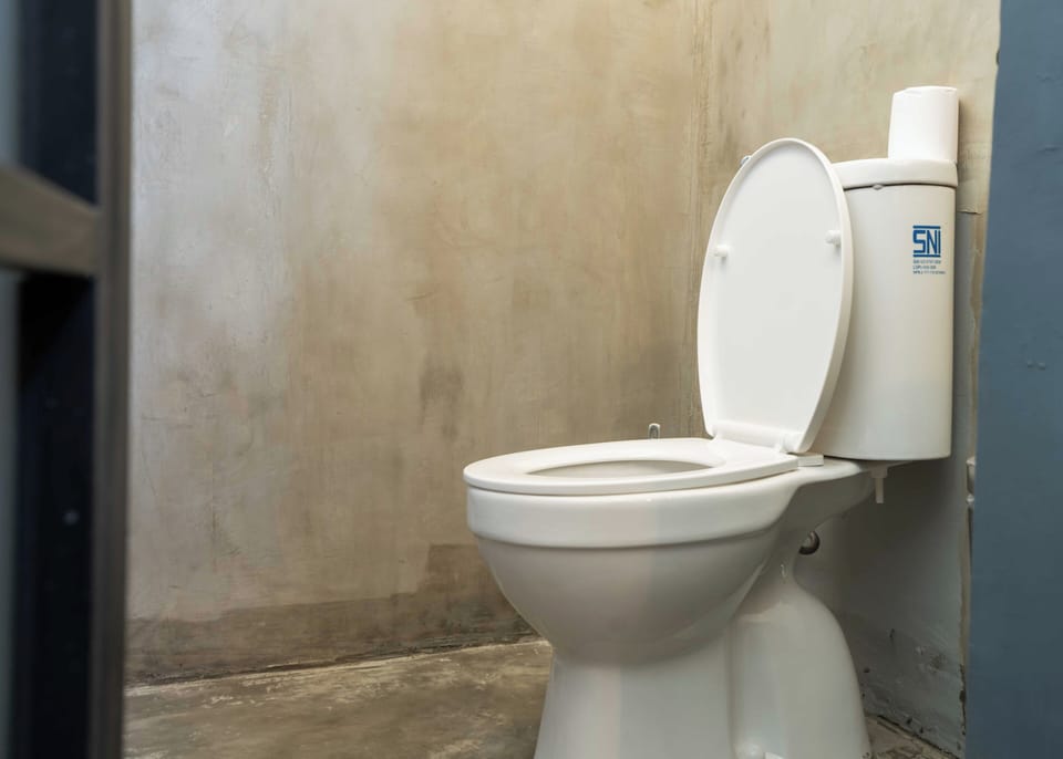 Comfort Shared Dormitory, Non Smoking | Bathroom | Shower, bidet, toilet paper
