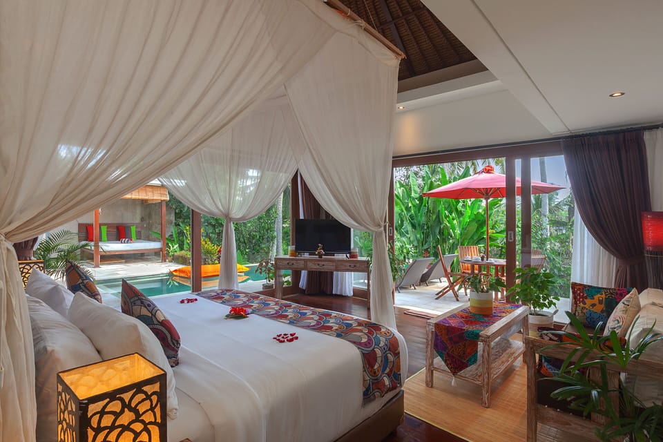 Presidential Villa, 2 Bedrooms, Private Pool | Premium bedding, minibar, in-room safe, desk