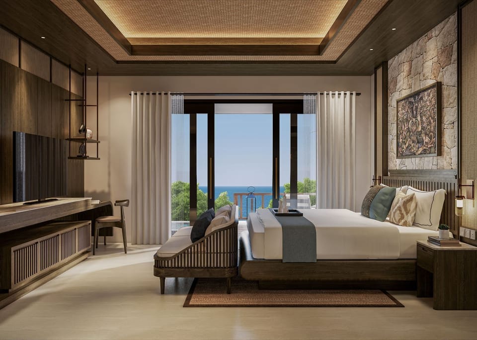 Suite, Balcony, Sea View | In-room safe, desk, blackout drapes, soundproofing