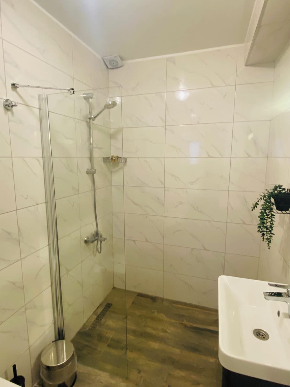 Deluxe Triple Room | Bathroom | Shower, free toiletries, hair dryer, towels