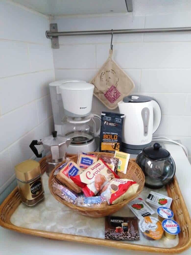 Coffee station of the property – Morning essentials always at hand

