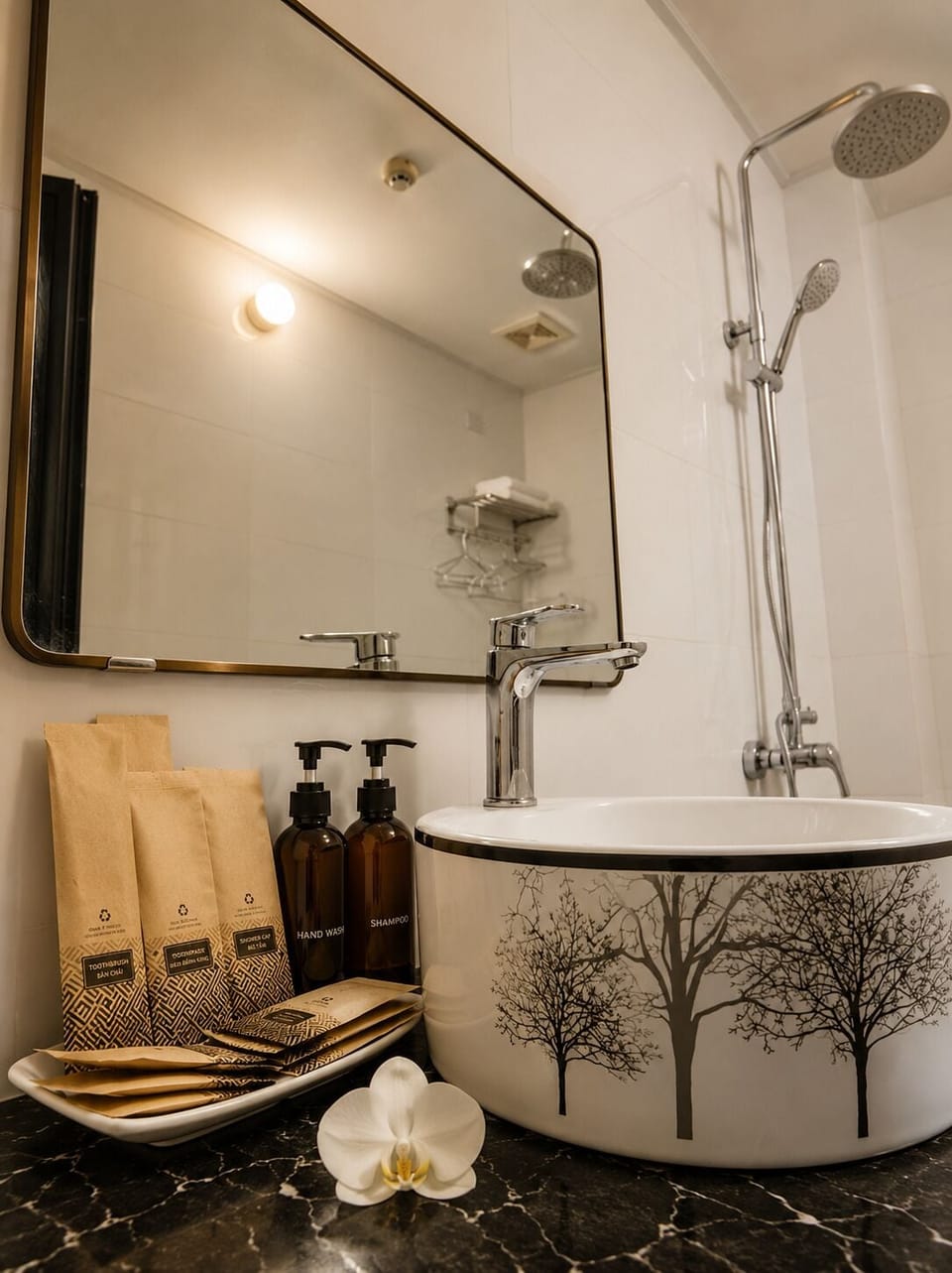 Standard Shared Dormitory, Multiple Beds | Bathroom | Shower, hair dryer, towels, soap
