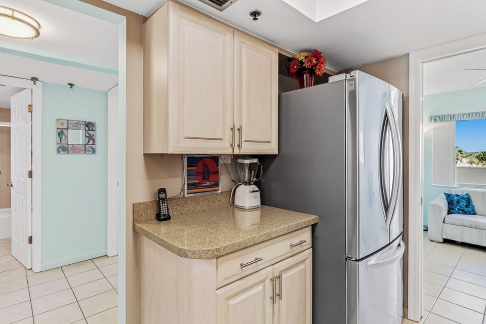 Your fully equipped kitchen makes vacation meal prep easy, with ample counter space, modern appliances, and everything you need to feel right at home.