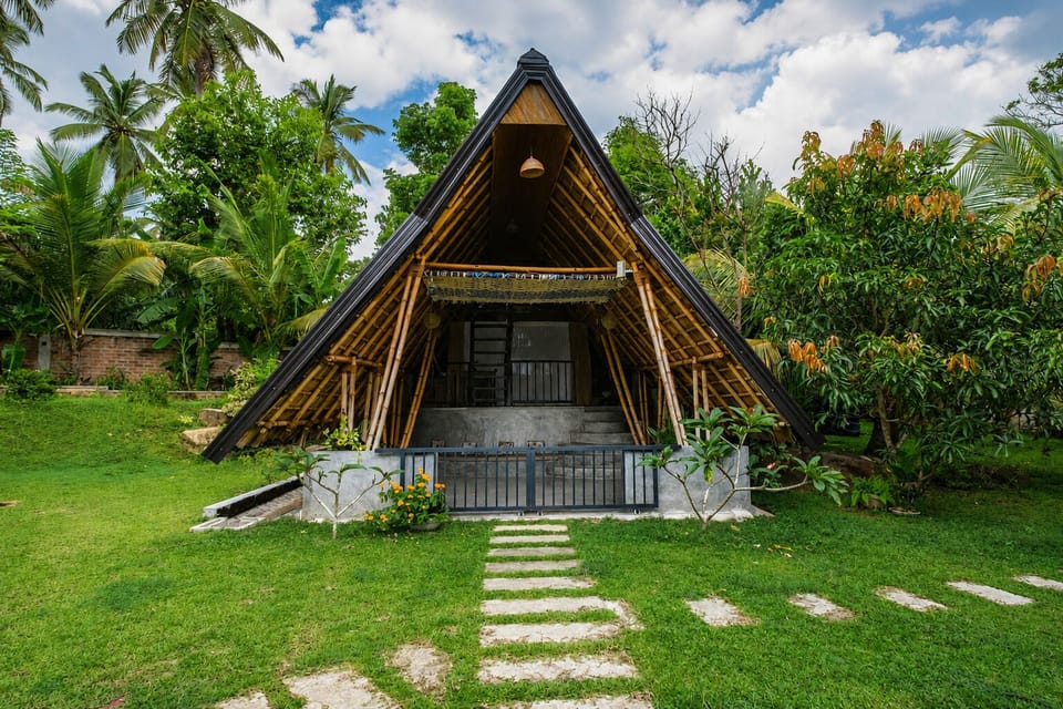 Lake View Cabana from the Garden