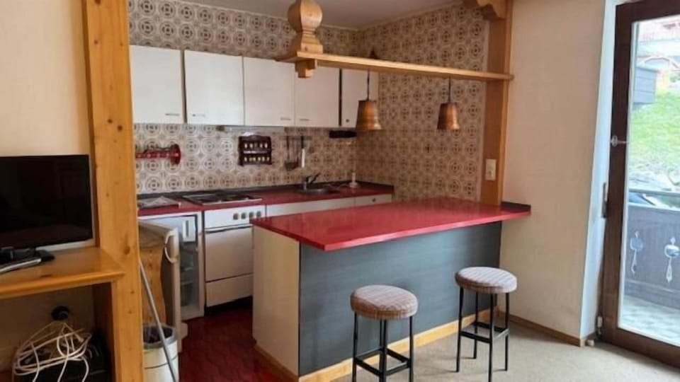 Apartment, Balcony, Garden View | Private kitchen