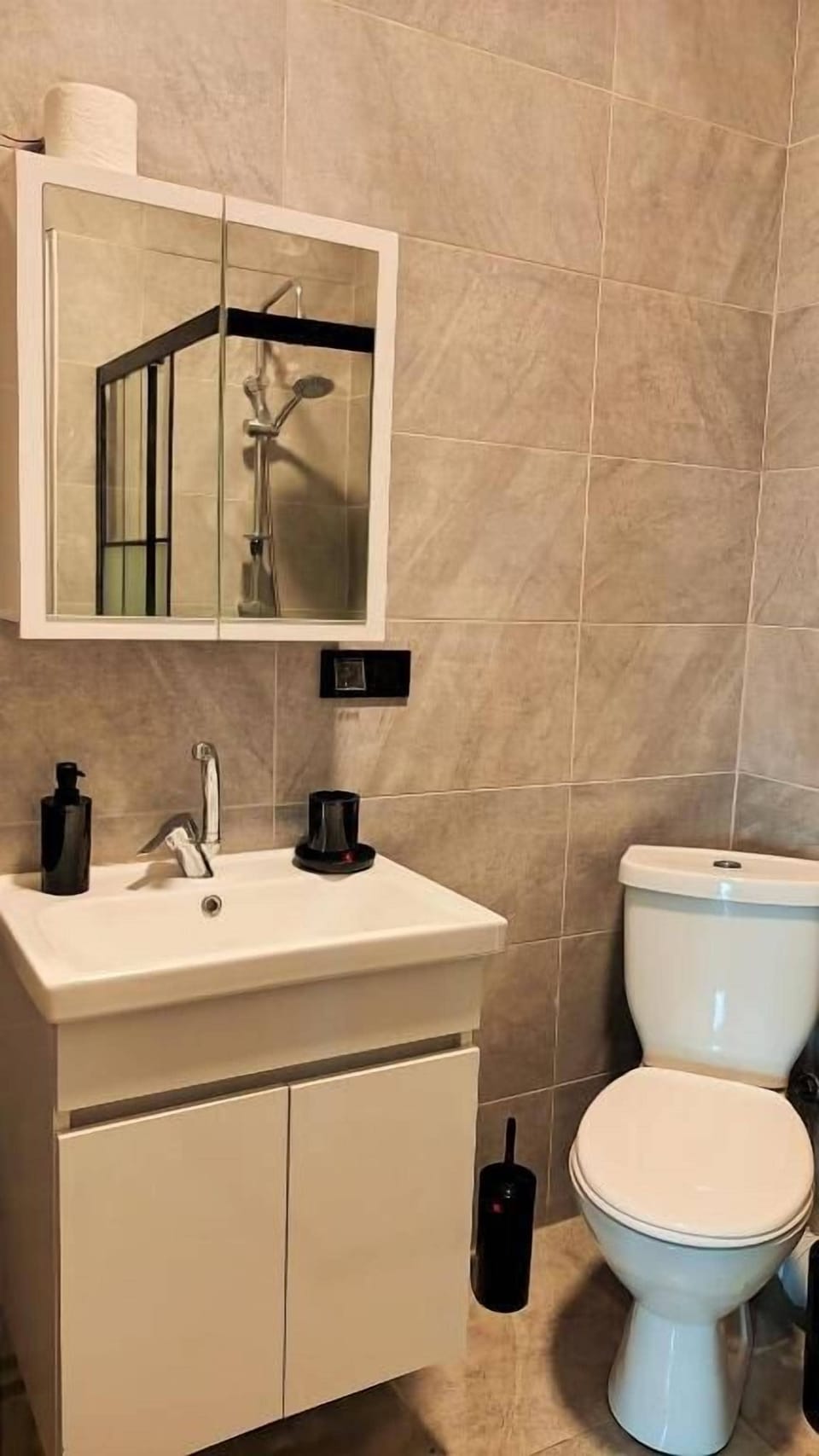 Superior Double Room, Balcony, Garden View | Bathroom | Hair dryer, slippers, towels, soap