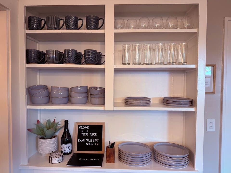 Open Shelves