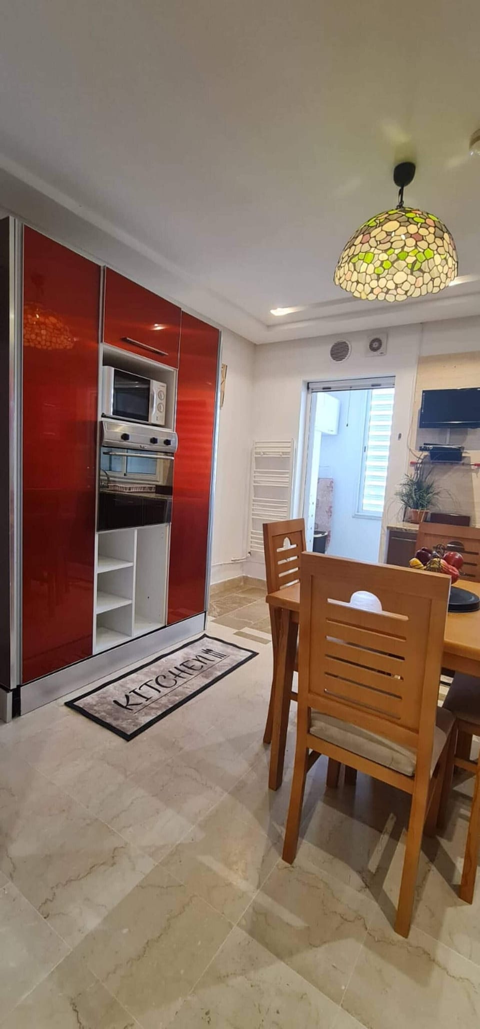 Apartment, 3 Bedrooms, Accessible, Smoking | Dining room