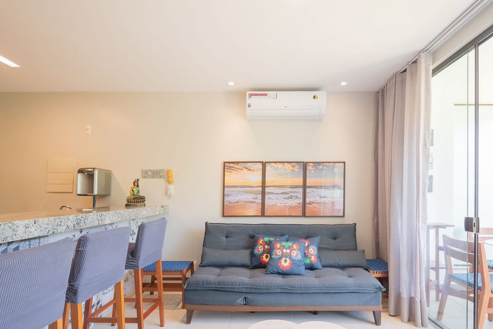 Basic Apartment | Living area | 40-inch TV with digital channels