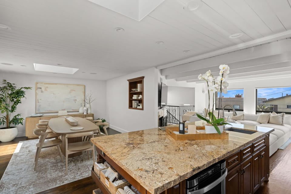 Open-concept kitchen and dining areas make it easy to cook, gather, and enjoy time together.