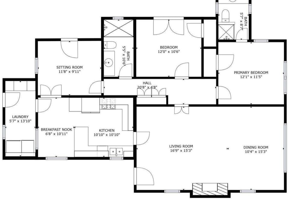 House (2 Bedrooms) | Interior