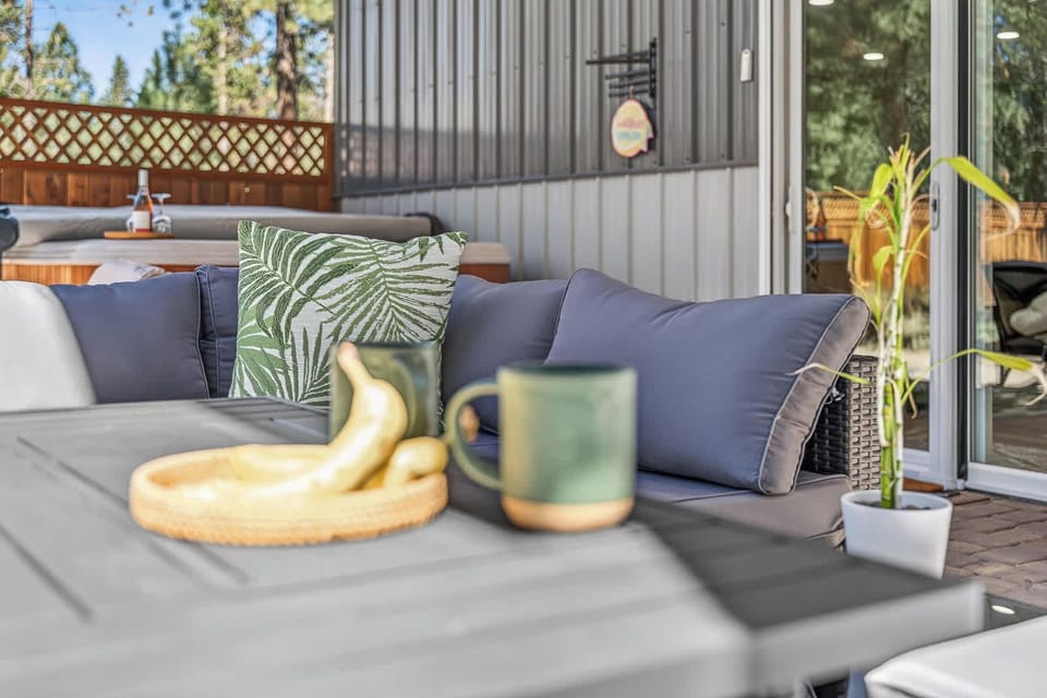 Furnished patio to relax and unwind