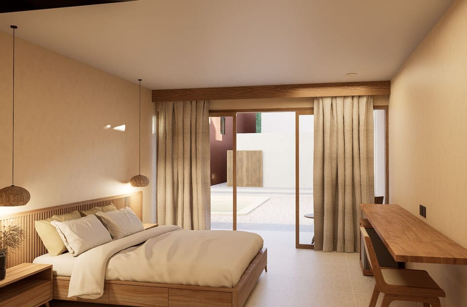 Room, 1 King Bed, Pool View | Iron/ironing board (on request)