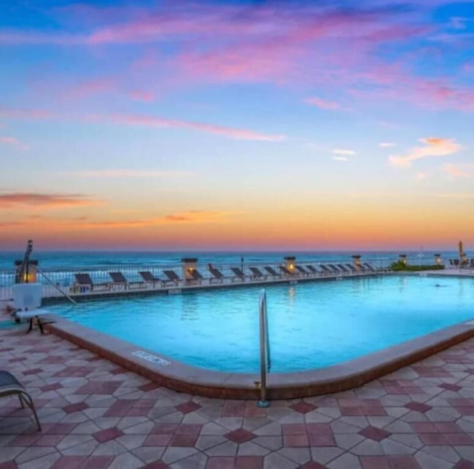 Luxury Apartment, Balcony, Ocean View | Pool | Indoor pool, 2 outdoor pools, pool umbrellas, sun loungers