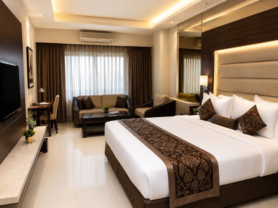 Suite, City View | Desk, laptop workspace, WiFi (free)